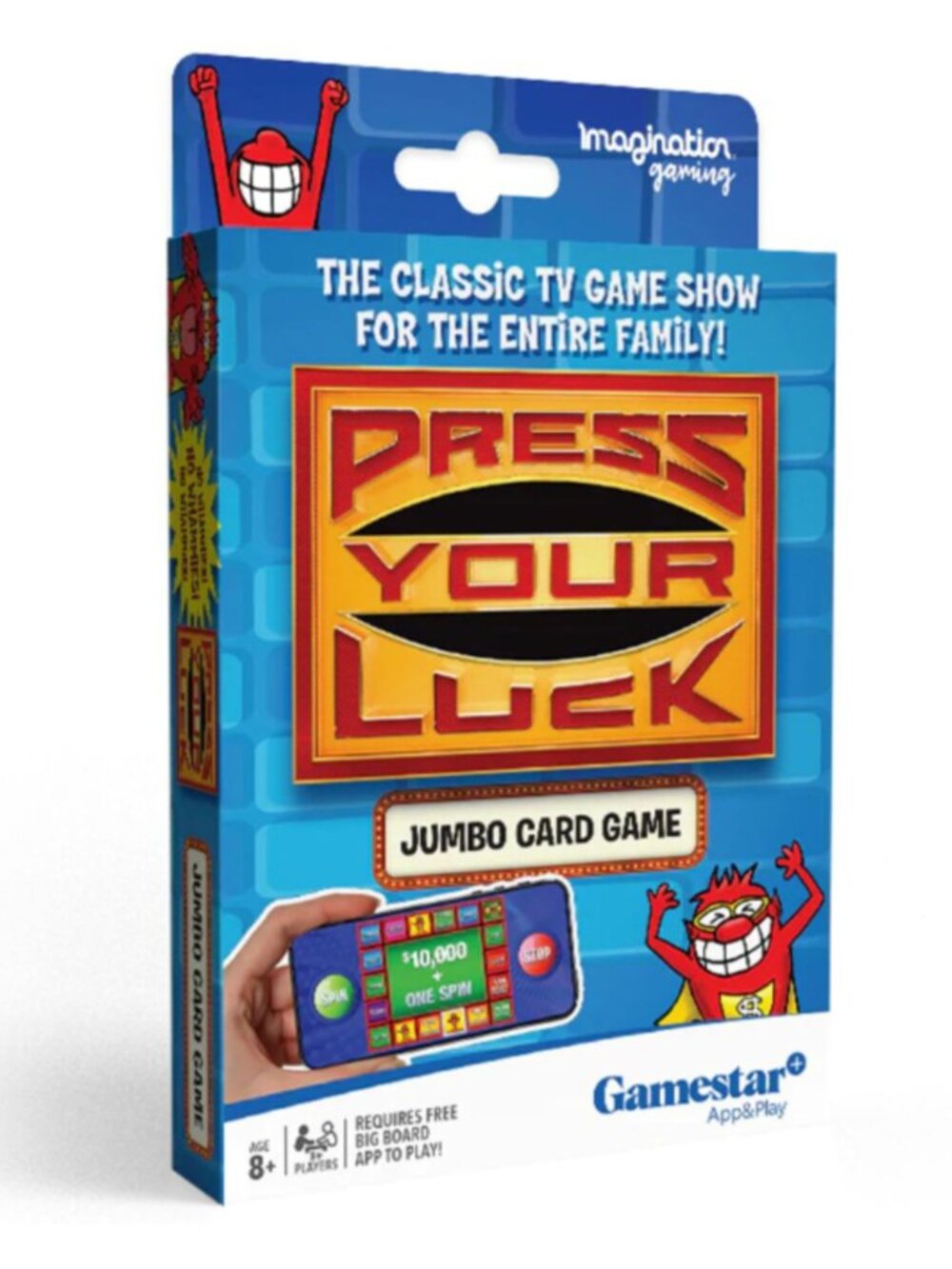 Imagination Gaming Press Your Luck Jumbo Card Game